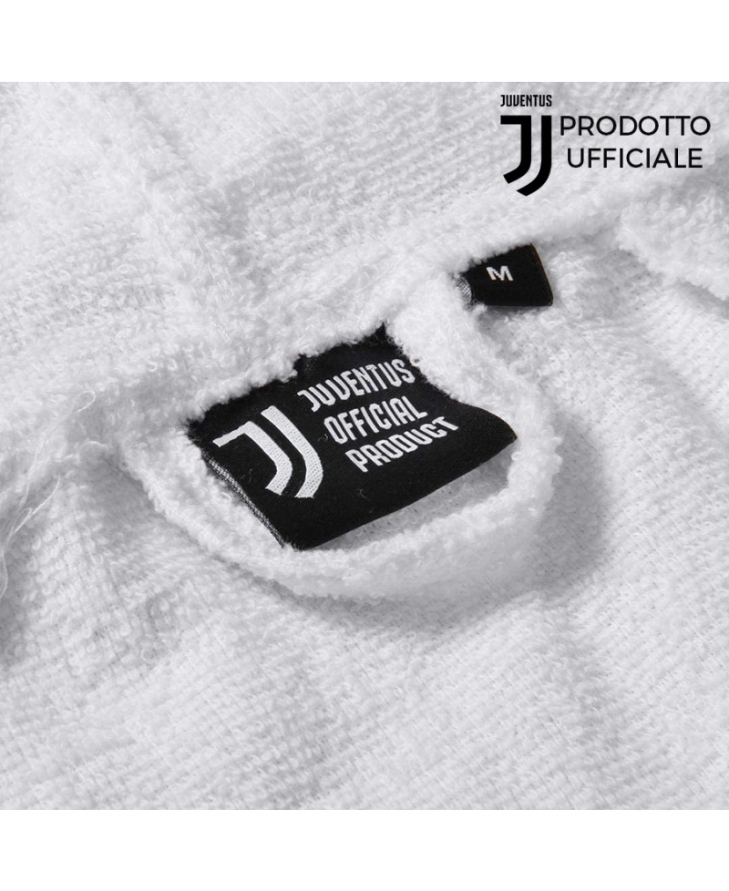 Accappatoio bambino ragazzo ufficiale della Juventus in microspugna